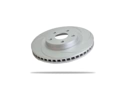 Pedders Slotted Geomet Coated Rotor