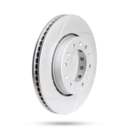 Pedders Slotted Geomet Coated Rotor