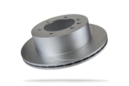 Pedders Slotted Geomet Coated Rotor