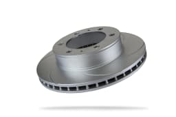 Pedders Slotted Geomet Coated Rotor