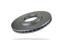 Pedders Slotted Geomet Coated Rotor