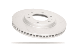 Pedders Slotted Geomet Coated Rotor