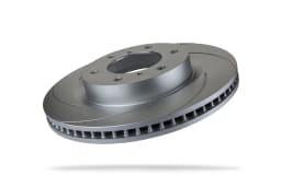 Pedders Slotted Geomet Coated Rotor