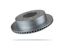 Pedders Slotted Geomet Coated Rotor