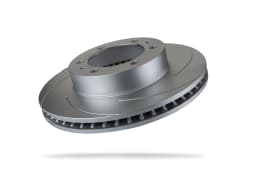 Pedders Slotted Geomet Coated Rotor