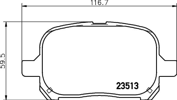 6700001 Front Brake Pads
