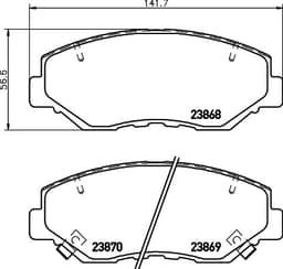 Pedders Brake Pads