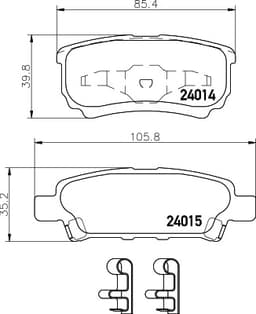 Pedders Brake Pads