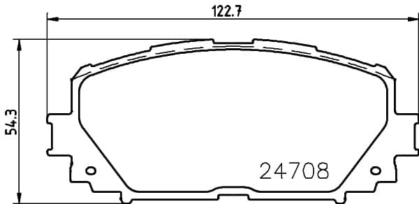 6700017 Front Brake Pads