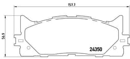 Pedders Brake Pads