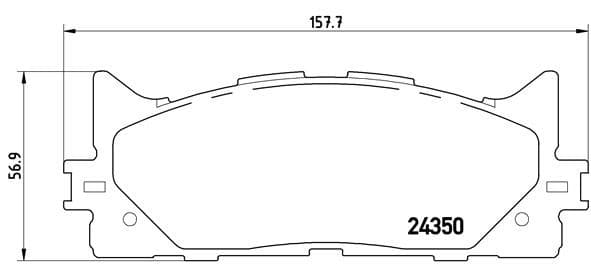 6700019 Front Brake Pads