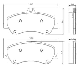 Pedders SportsRyder EURO Kevlar Ceramic Pads
