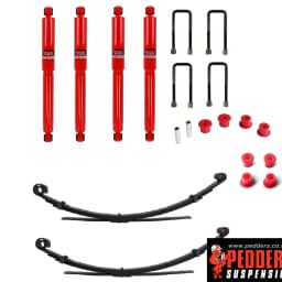 Pedders 1.5 Inch Suspension Lift Kit. WITHOUT torsion bars. Toyota Hilux Mk4 & 5 & MK3 IMPORT