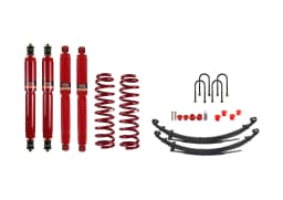 Pedders 2 Inch Heavy Duty Load Carrying and Towing Suspension Kit with Heavy Duty Front