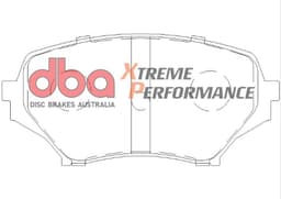 Спирачен комплект - 4000 Series T3 с канали и Xtreme Performance Накладки (2x DBA42959S + DB2063XP)