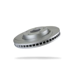 Pedders Slotted Geomet Coated Rotor