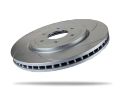 Pedders Slotted Geomet Coated Rotor