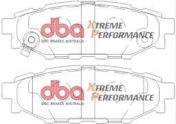 Спирачен комплект - 4000 Series гладък и Xtreme Performance Накладки (2x DBA4650 + DB1803XP)
