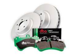Спирачен комплект - Street Series En-Shield гладък и Street Performance Накладки (2x DBA2060E + DB1841SP)