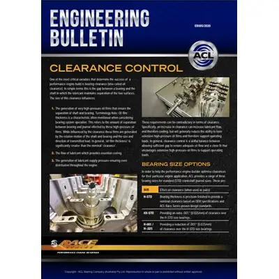 PROMO - ACL - Clearance Control EN Част